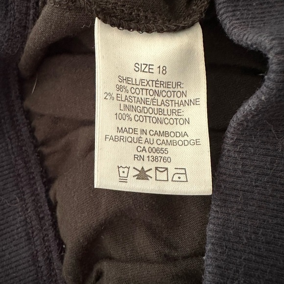 Penningtons Cotton Floral Mini Skirt Pull-on Lined with Pockets SZ  18 EUC - Picture 7 of 7